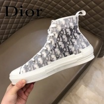 DIOR 原單新款透明鞋高幫鞋