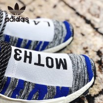 菲董聯名Pharrell Williams x adidas Originals NMD Hu Trail NERD人類系列休閑慢跑鞋-01
