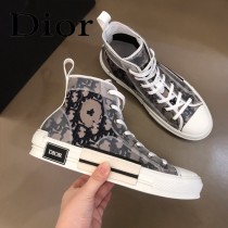DIOR 原單新款透明鞋高幫鞋