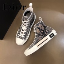 DIOR 原單新款透明鞋高幫鞋