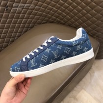 LV 新款印花帆布鞋 休閑鞋