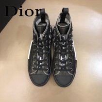 DIOR 原單新款透明鞋高幫鞋