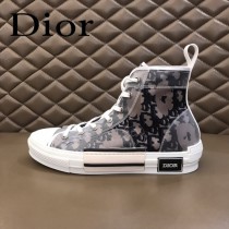 DIOR 原單新款透明鞋高幫鞋