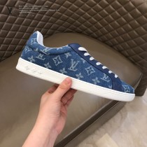 LV 新款印花帆布鞋 休閑鞋