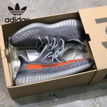 官方貨號#EG7963原單椰子鞋  adidas YEEZY BOOST 350 V2 斑馬橘側透