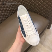 LV 限定款牛仔布配小牛皮低幫帆布鞋