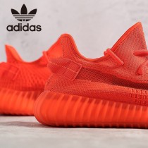 原單椰子鞋  紅色 巴斯夫真爆Adidas Yeezy 350 Boost V2 定制版