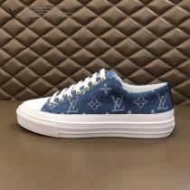 LV 新款印花帆布鞋