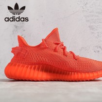 原單椰子鞋  紅色 巴斯夫真爆Adidas Yeezy 350 Boost V2 定制版