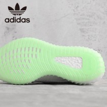 原單椰子鞋  白配綠 巴斯夫真爆Adidas Yeezy 350 Boost V2 定制版