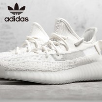 原單椰子鞋  Adidas Yeezy 350 Boost V2 全白限定