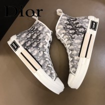 DIOR 原單新款透明鞋高幫鞋