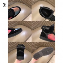LV 新款 炫彩高幫運動鞋