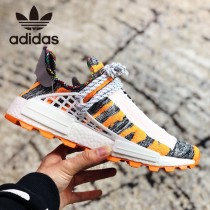 菲董聯名Pharrell Williams x adidas Originals NMD Hu Trail NERD人類系列休閑慢跑鞋-01