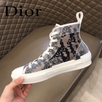 DIOR 原單新款透明鞋高幫鞋
