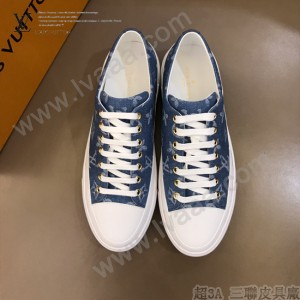 LV 新款印花帆布鞋