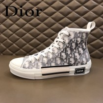 DIOR 原單新款透明鞋高幫鞋
