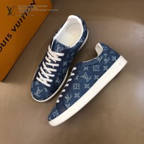LV 新款印花帆布鞋 休閑鞋
