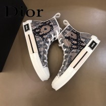 DIOR 原單新款透明鞋高幫鞋