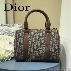 M5810A-1  DIOR  迪奧原版皮刺繡枕頭包