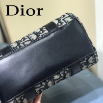 M5810A  DIOR  迪奧原版皮刺繡枕頭包