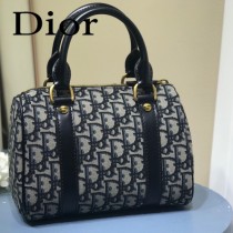 M5810A  DIOR  迪奧原版皮刺繡枕頭包
