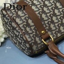 M5810A-1  DIOR  迪奧原版皮刺繡枕頭包