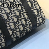 M5810A  DIOR  迪奧原版皮刺繡枕頭包