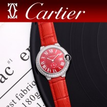 CARTIER-313  卡地亞 CARTIER藍氣球系列女表  手工鑲嵌鉆石工藝