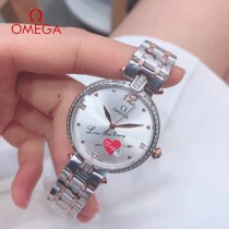 OMEGA-189  鷗米茄 OMEGA雙鷹星座系列貝殼面女表