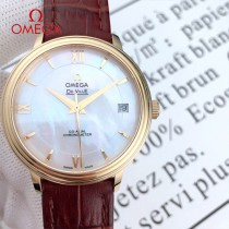 OMEGA-193 鷗米茄 OMEGA碟飛系列女表 皮帶款