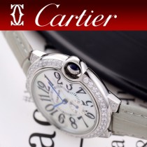 CARTIER-313  卡地亞 CARTIER藍氣球系列女表  手工鑲嵌鉆石工藝