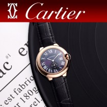 CARTIER-313  卡地亞 CARTIER藍氣球系列女表  手工鑲嵌鉆石工藝