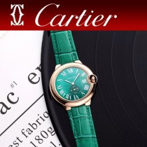 CARTIER-313  卡地亞 CARTIER藍氣球系列女表  手工鑲嵌鉆石工藝