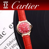 CARTIER-313  卡地亞 CARTIER藍氣球系列女表  手工鑲嵌鉆石工藝