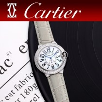 CARTIER-313  卡地亞 CARTIER藍氣球系列女表  手工鑲嵌鉆石工藝