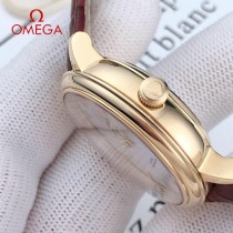 OMEGA-193 鷗米茄 OMEGA碟飛系列女表 皮帶款