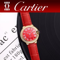 CARTIER-313  卡地亞 CARTIER藍氣球系列女表  手工鑲嵌鉆石工藝