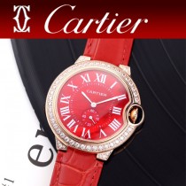 CARTIER-313  卡地亞 CARTIER藍氣球系列女表  手工鑲嵌鉆石工藝