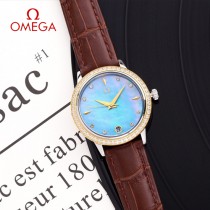 OMEGA-191 歐米茄-OMEGA經典碟飛系列  女款機械腕表