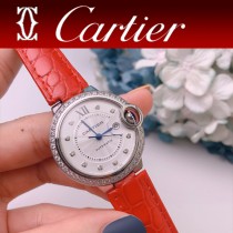 CARTIER-318 卡地亞 CARTIER 藍氣球系列（經典永恒）魚泡藍寶石鏡面