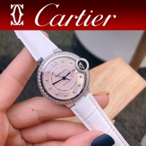 CARTIER-315  卡地亞 CARTIER 藍氣球系列（經典永恒）魚泡藍寶石鏡面