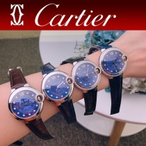 CARTIER-315  卡地亞 CARTIER 藍氣球系列（經典永恒）魚泡藍寶石鏡面