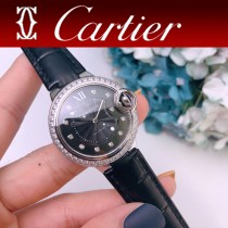 CARTIER-315  卡地亞 CARTIER 藍氣球系列（經典永恒）魚泡藍寶石鏡面