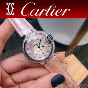 CARTIER-315  卡地亞 CARTIER 藍氣球系列（經典永恒）魚泡藍寶石鏡面