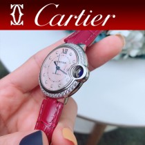 CARTIER-315  卡地亞 CARTIER 藍氣球系列（經典永恒）魚泡藍寶石鏡面