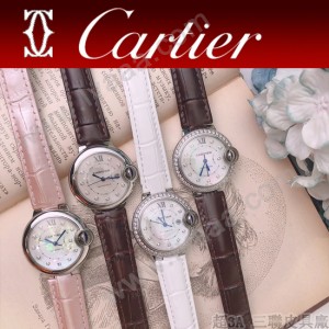 CARTIER-318 卡地亞 CARTIER 藍氣球系列（經典永恒）魚泡藍寶石鏡面