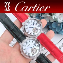 CARTIER-316 卡地亞 CARTIER藍氣球系列女表 陀飛輪機械女表