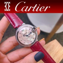 CARTIER-315  卡地亞 CARTIER 藍氣球系列（經典永恒）魚泡藍寶石鏡面