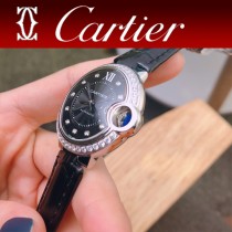 CARTIER-315  卡地亞 CARTIER 藍氣球系列（經典永恒）魚泡藍寶石鏡面